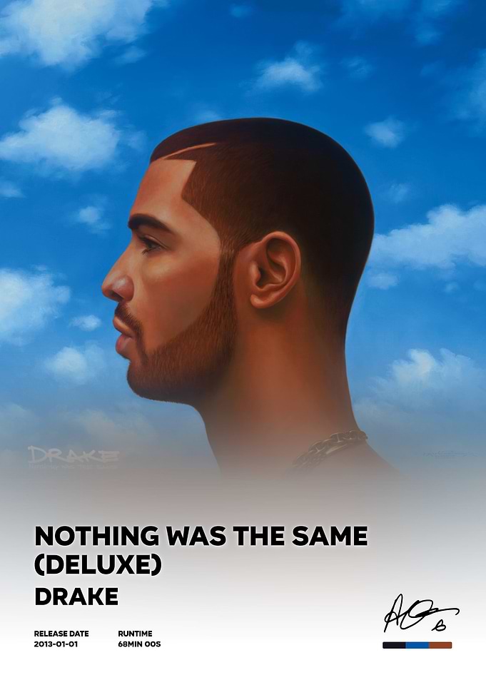 Drake Nothing Was The Same Poster