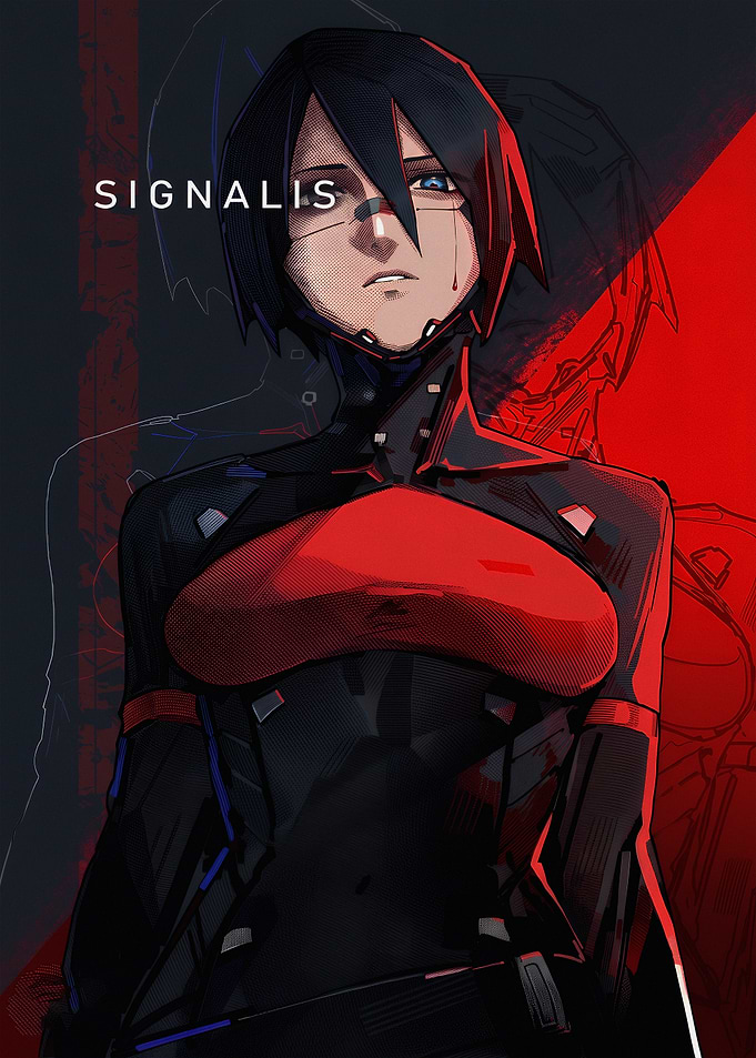 Signalis Elster Character Portrait