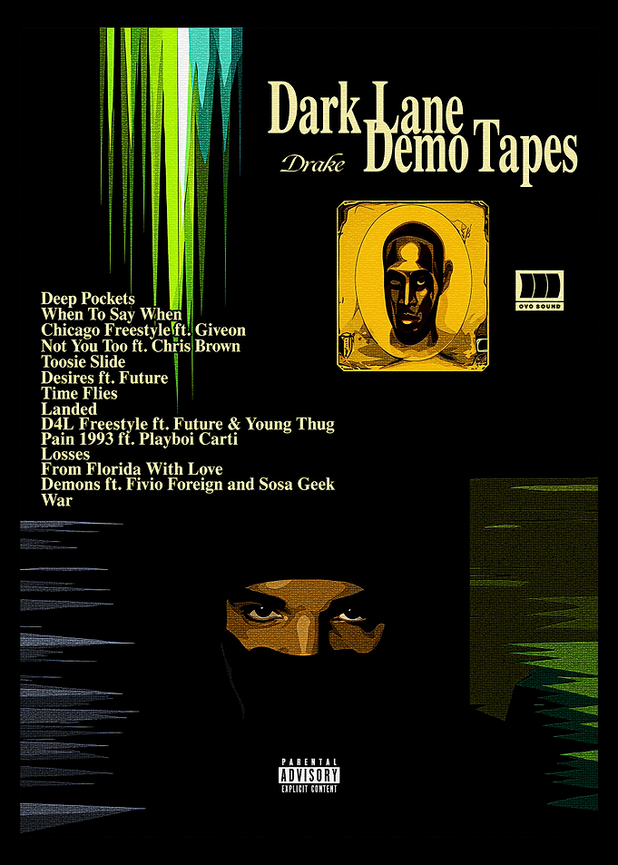 Drake Dark Lane Demo Tapes Poster