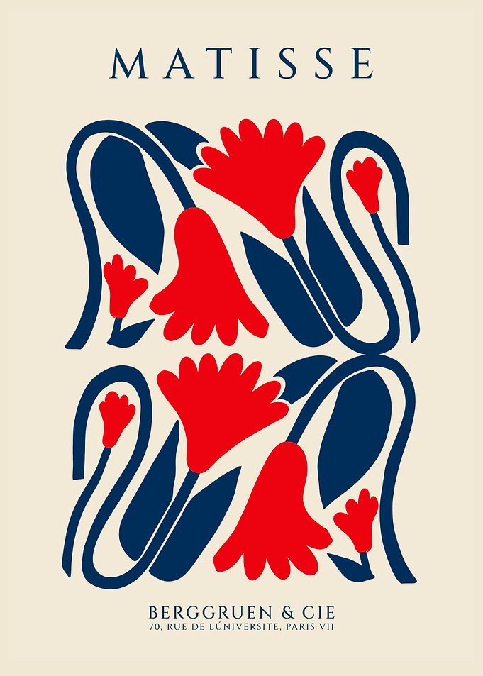 Matisse | Floral RedB
