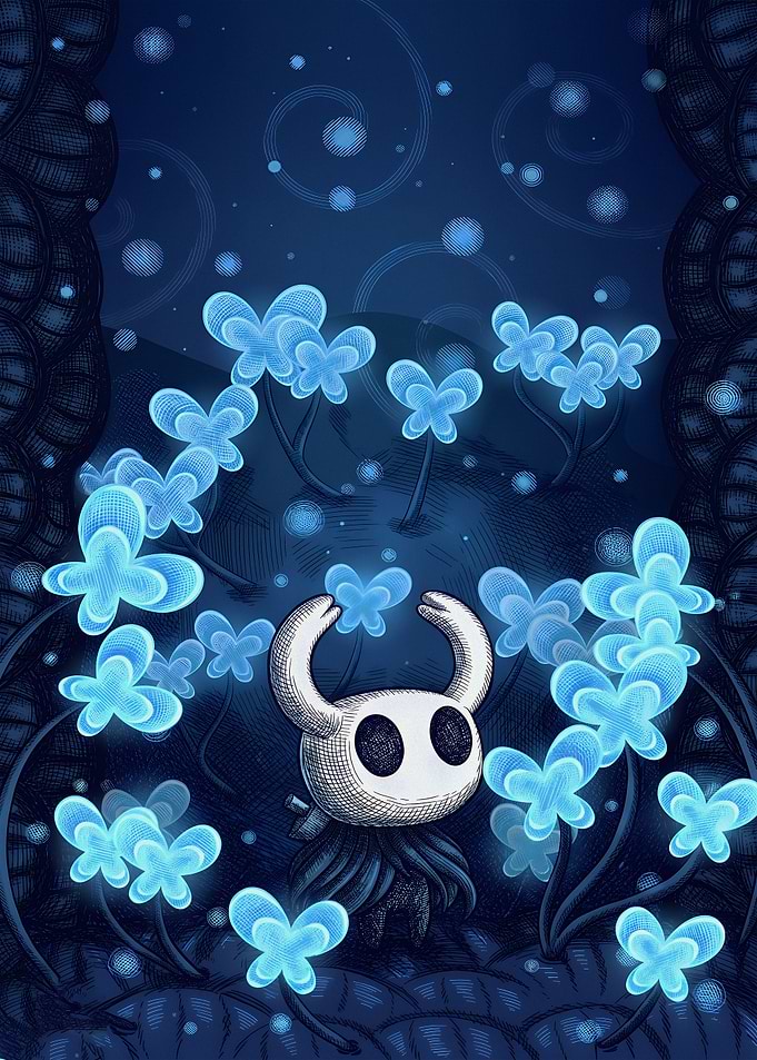 The Knight in Blue Lake