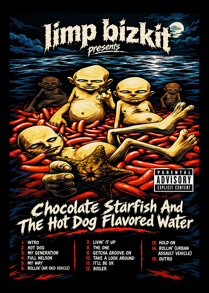 Limp Bizkit Chocolate Starfish Album Cover