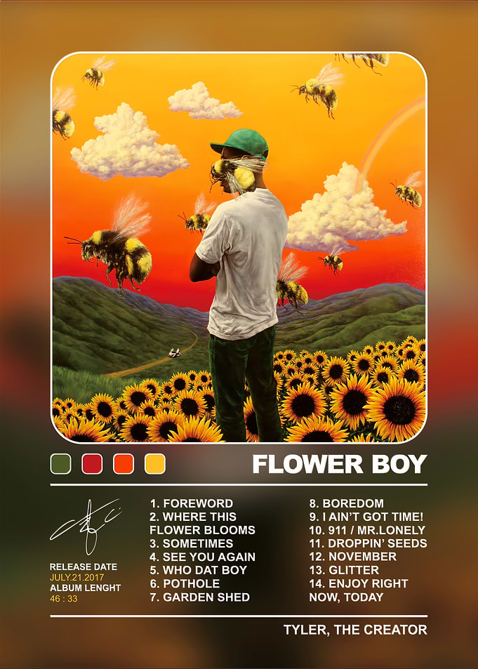 Tyler, The Creator Flower Boy Poster