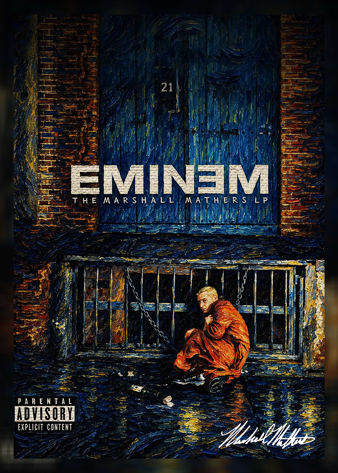 Eminem The Marshall Mathers LP Poster