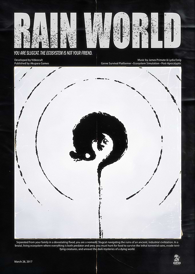 Rain World Video Game Poster