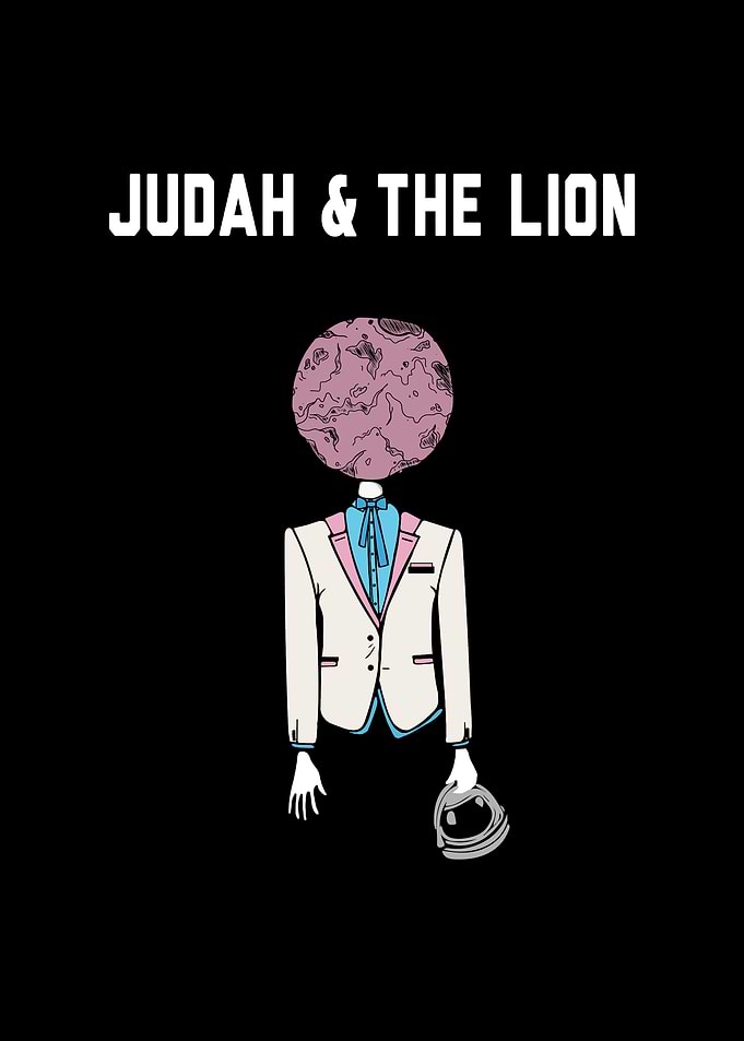 Judah and the Lion Astronaut Graphic