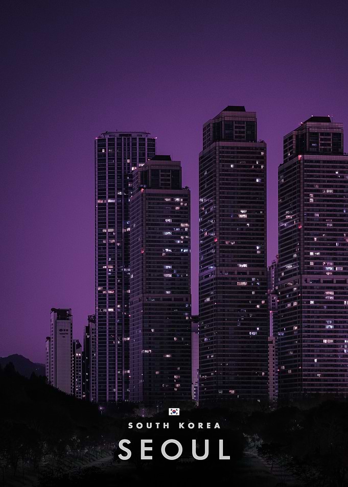 Seoul Cityscape at Twilight