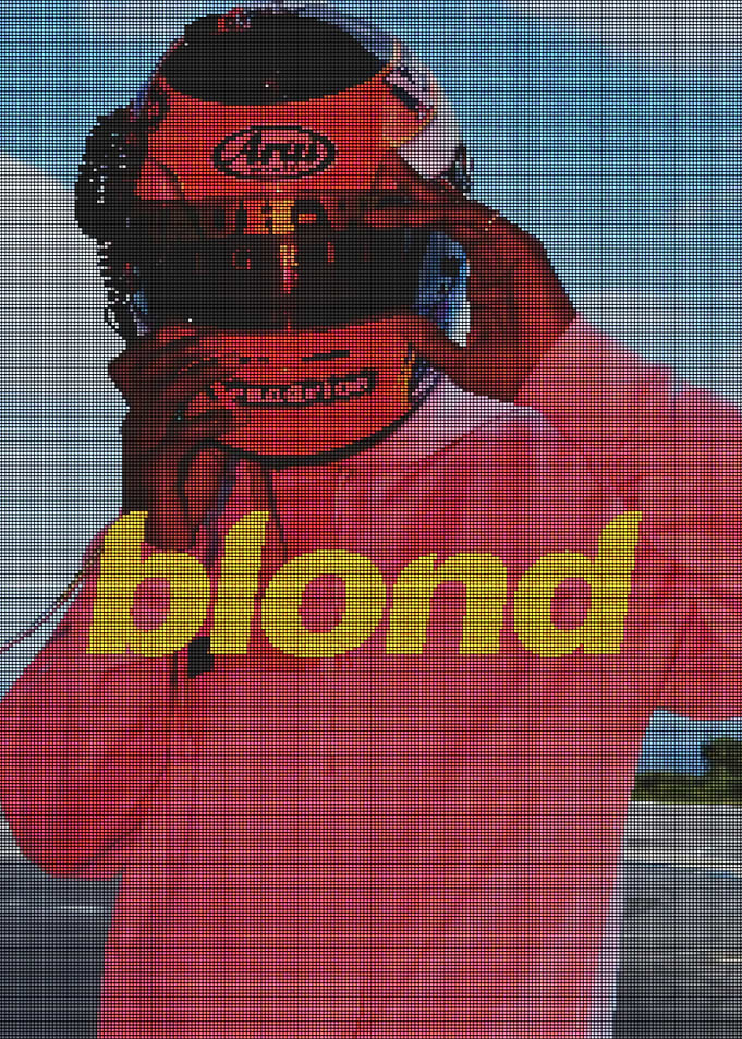 Frank Ocean Blond Album Cover Art