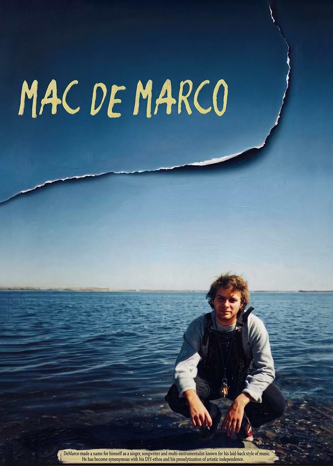 Mac DeMarco Portrait Poster