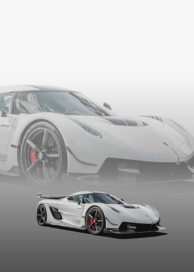 Koenigsegg Jesko White Hypercar