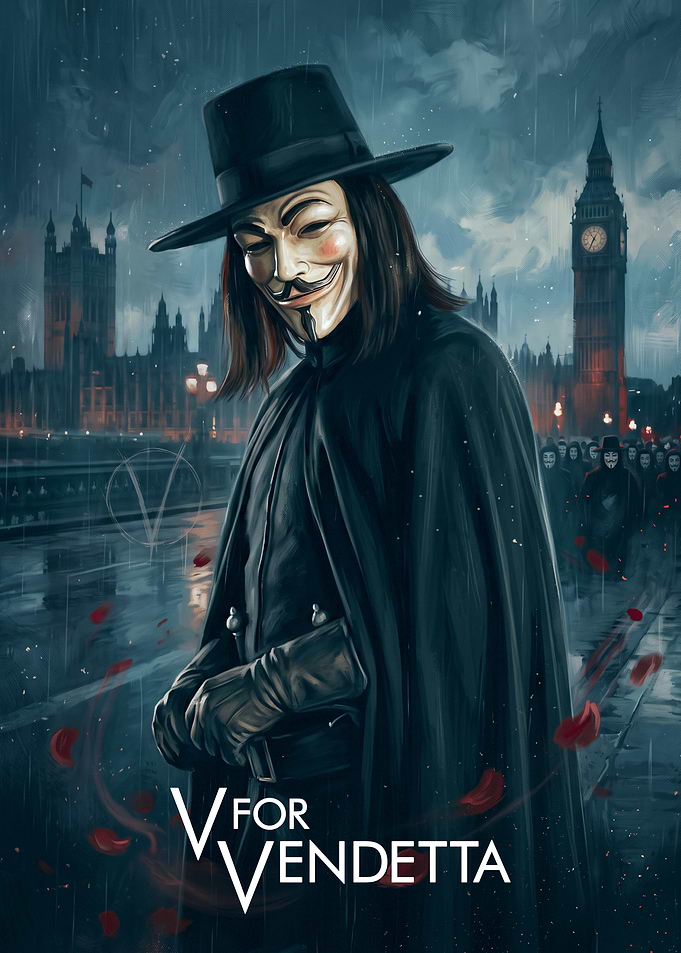 V for Vendetta Movie Poster