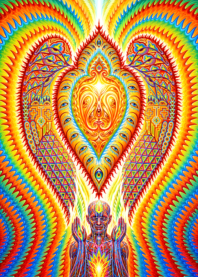 Alex Grey Psychedelic Spiritual Art
