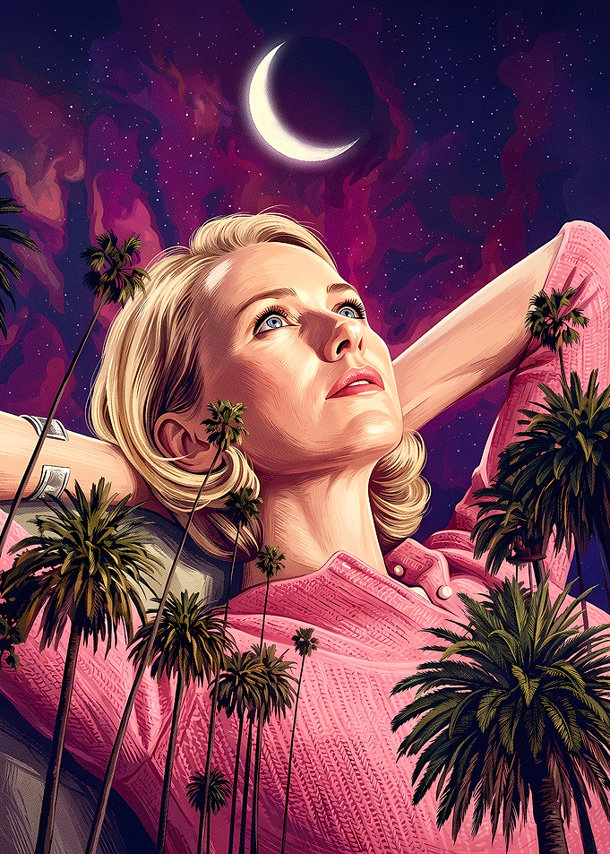 Mulholland Drive Naomi Watts Art Print