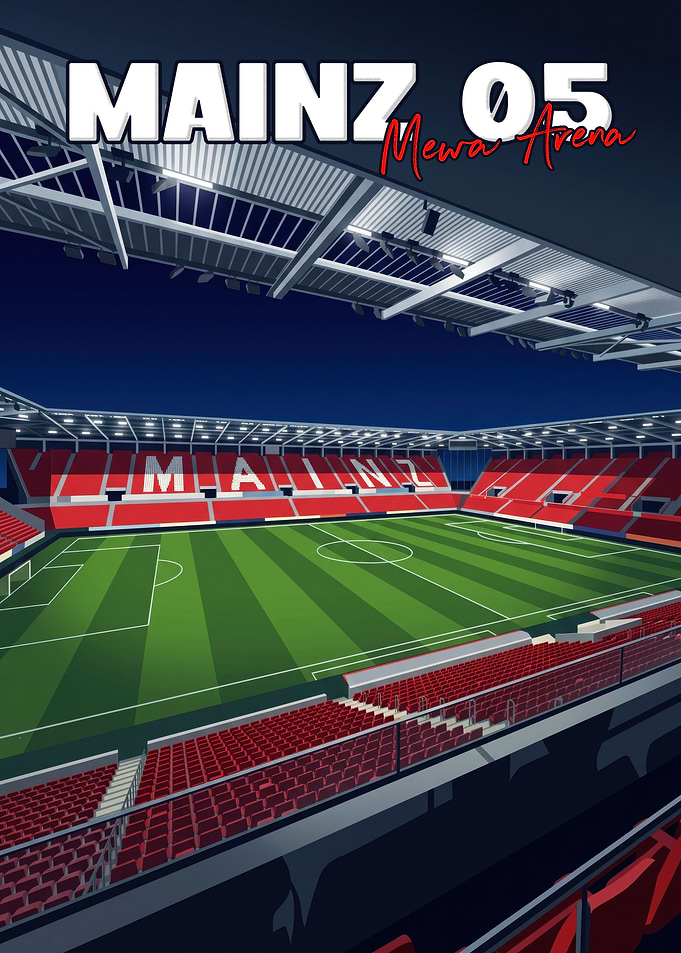 Home Of Mainz's Football Mewa Arena Stadium