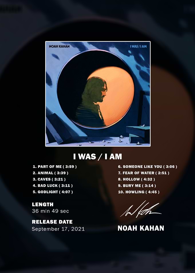 Noah Kahan I Was / I Am Album Art
