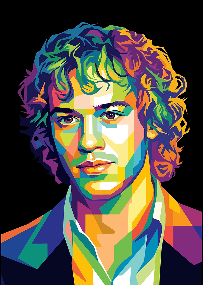 Joseph Quinn Pop Art Portrait