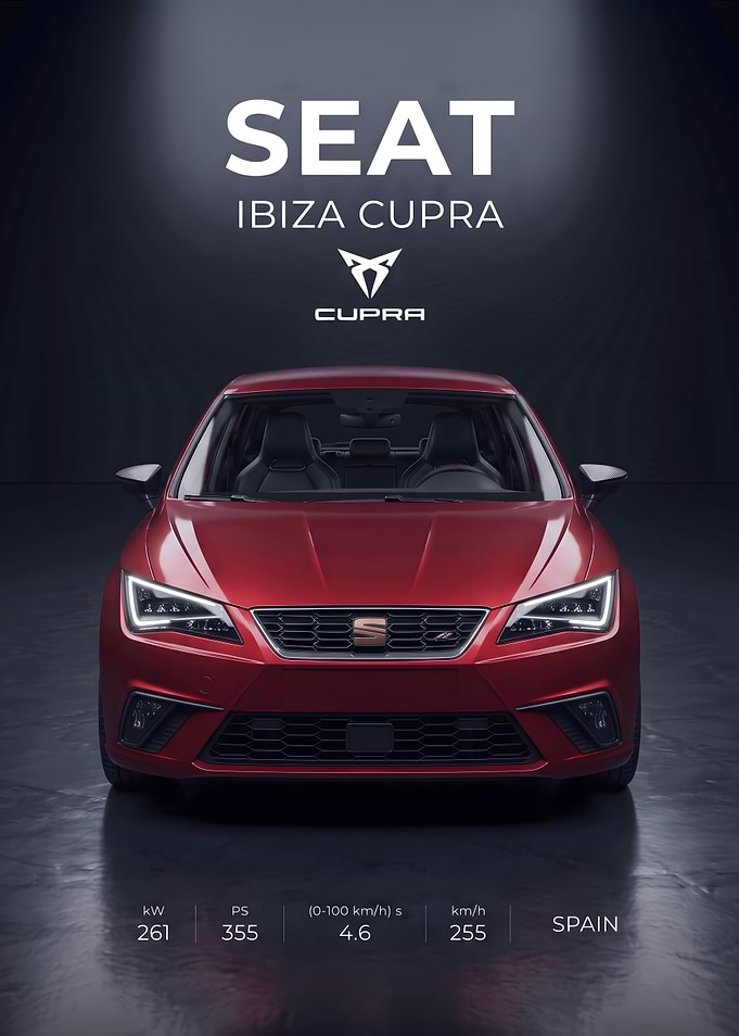 SEAT Ibiza Cupra Promotional Poster