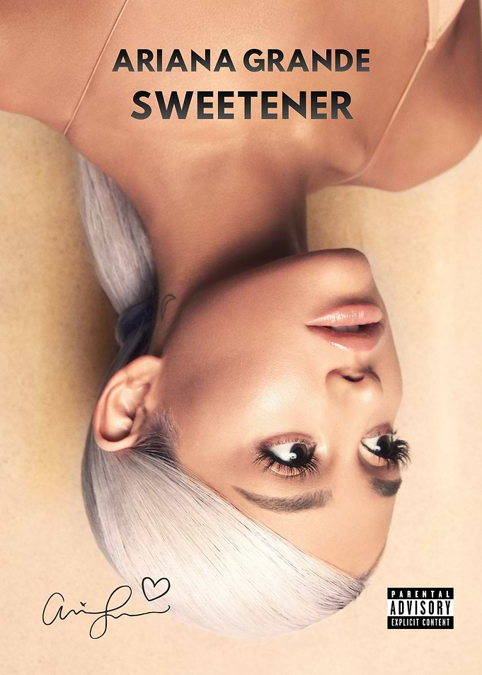 Ariana Grande Sweetener Album Cover