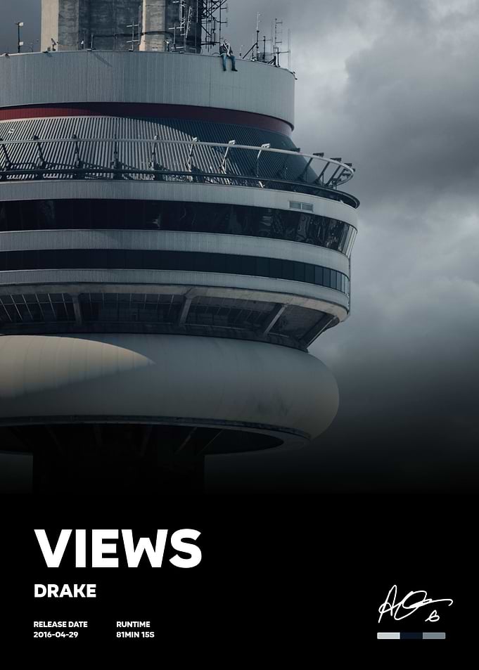 Drake Views Album Cover Art