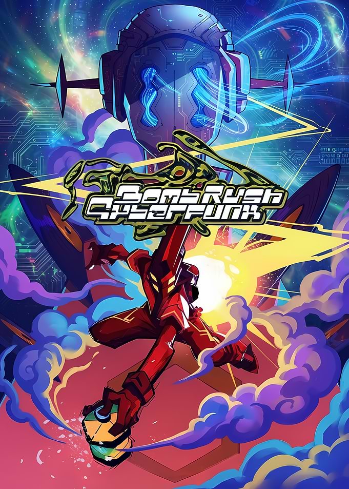 Bomb Rush Cyberfunk Game Poster