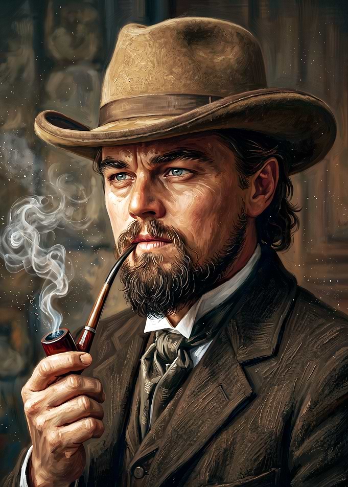 Leonardo DiCaprio Painting
