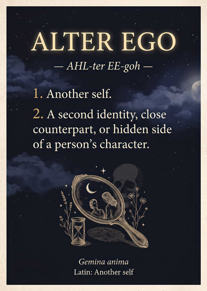 Alter Ego Definition Poster