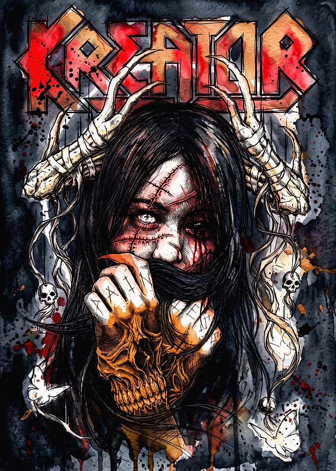 Kreator Thrash Metal Band Art