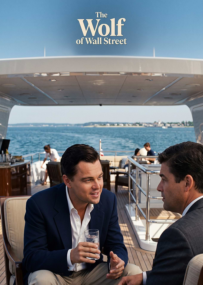 The Wolf of Wall Street Movie Poster