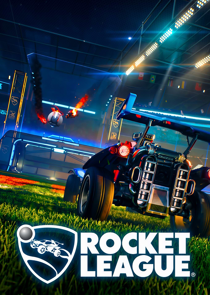Rocket League Game Poster