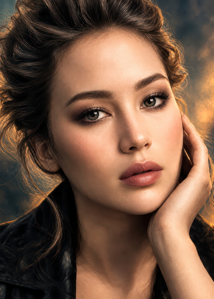 Jennifer Lawrence Portrait of a Beautiful Young Woman