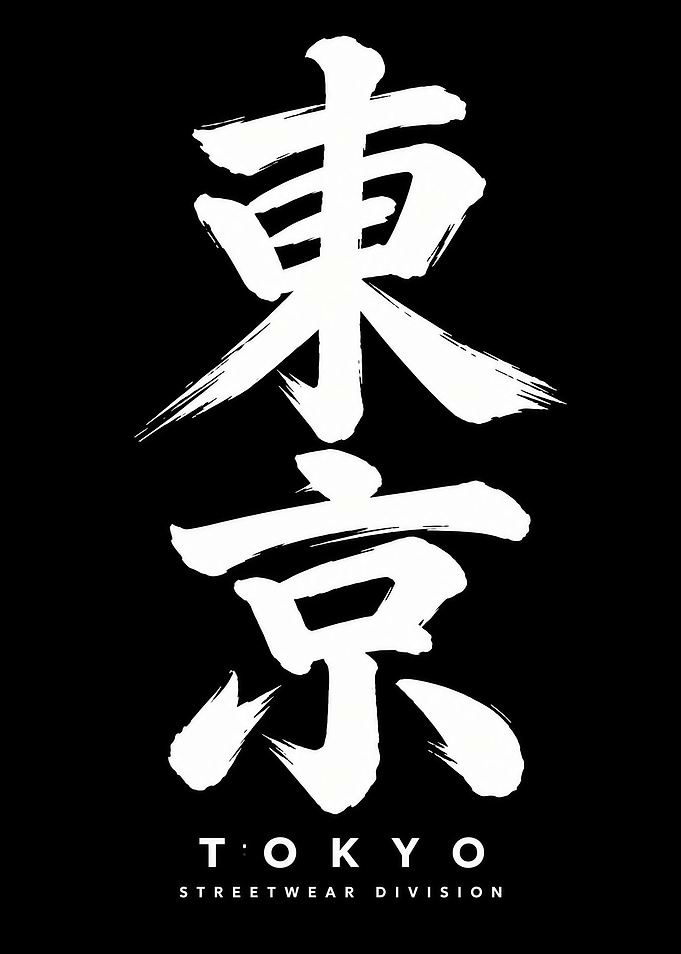 Tokyo Streetwear Division Kanji Graphic