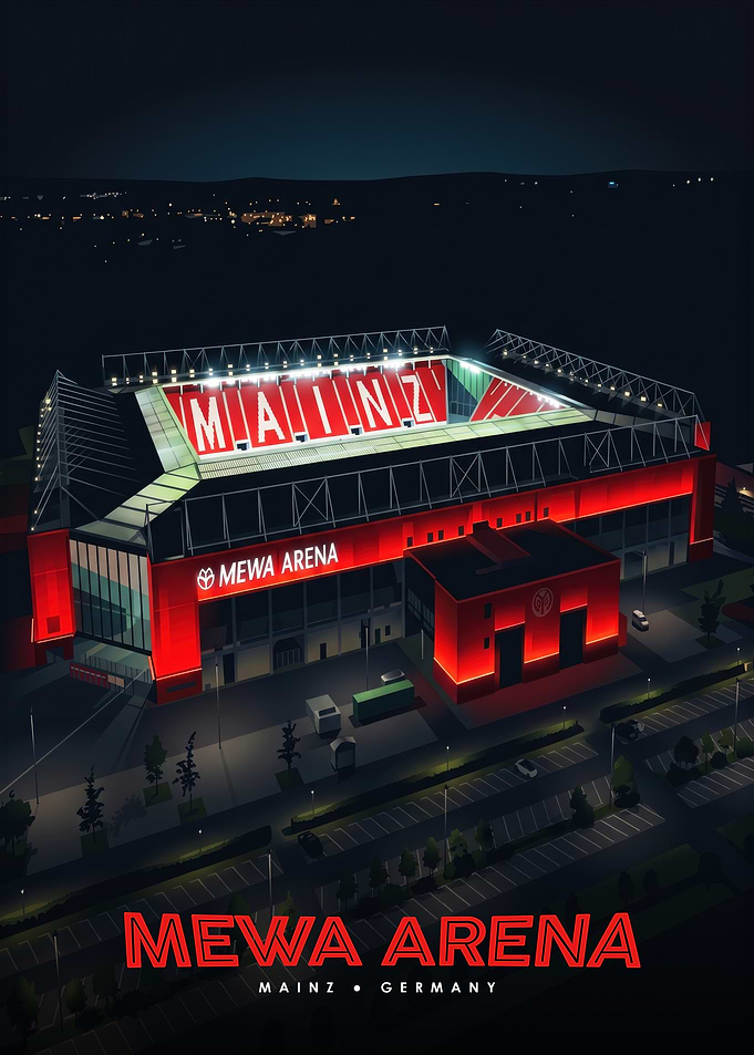 MEWA Arena Mainz Germany Stadium
