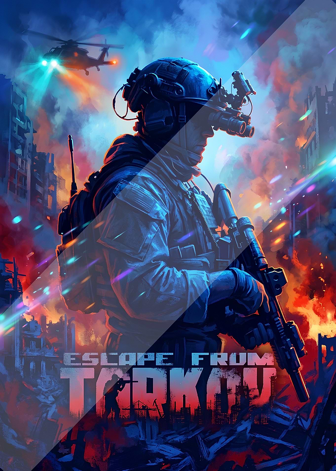Escape From Tarkov Soldier Poster