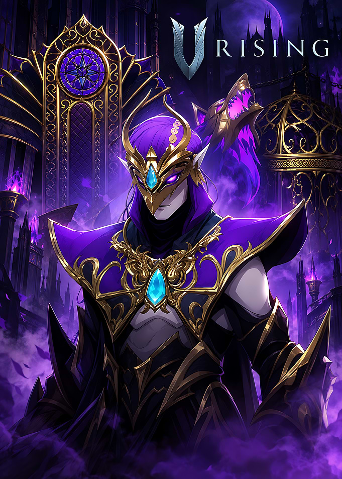 V Rising Vampire Lord Poster