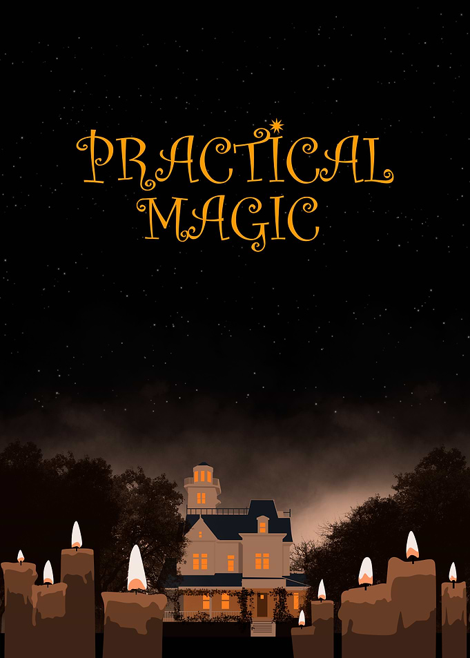 Practical Magic Movie Poster Art