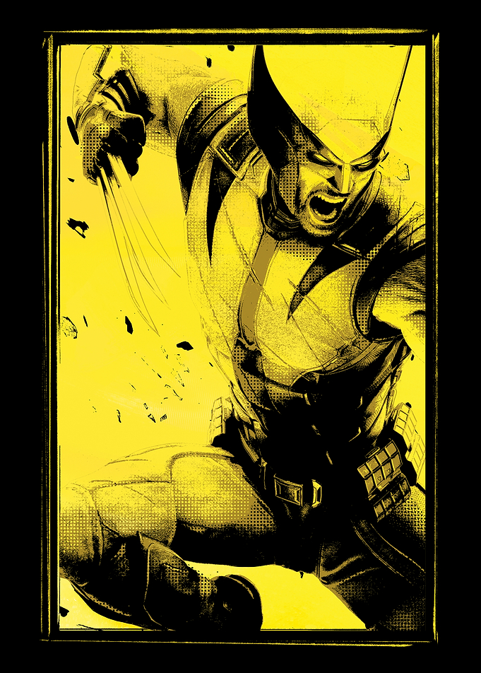 Wolverine Game - Yellow and Black