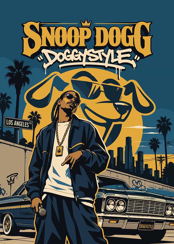 Snoop Dogg DoggyStyle Hip Hop Poster