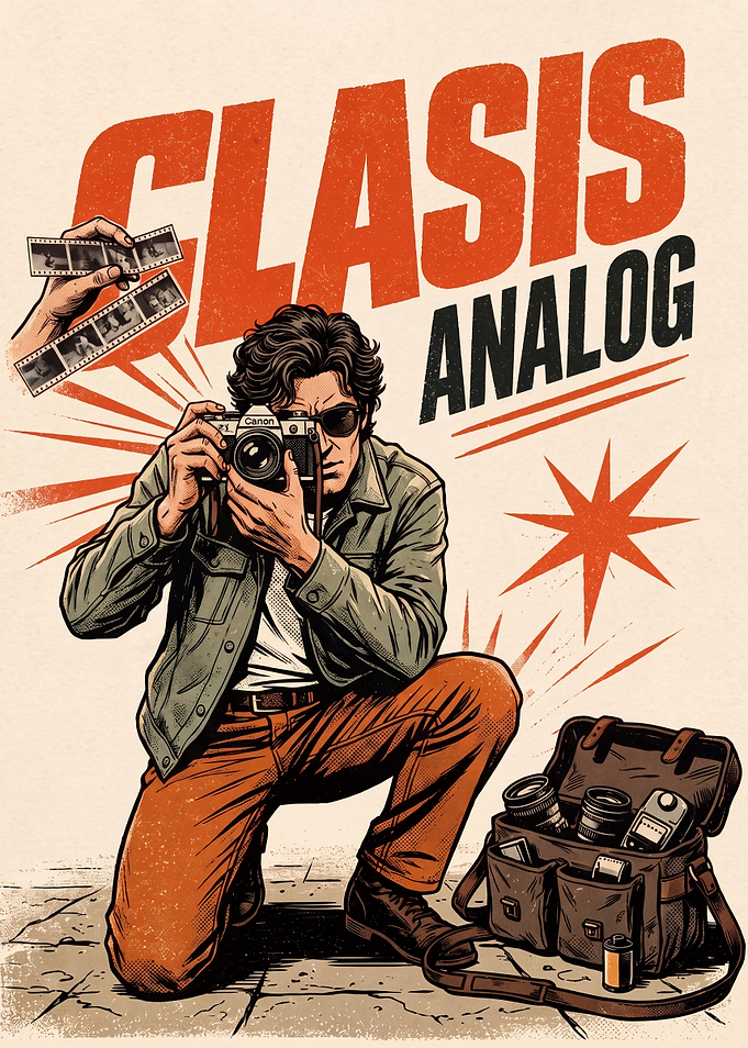 Vintage Analog Photography Poster