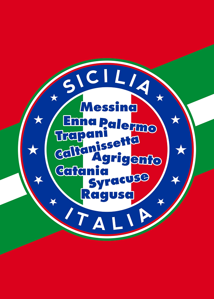 Sicily Italy Regional Emblem