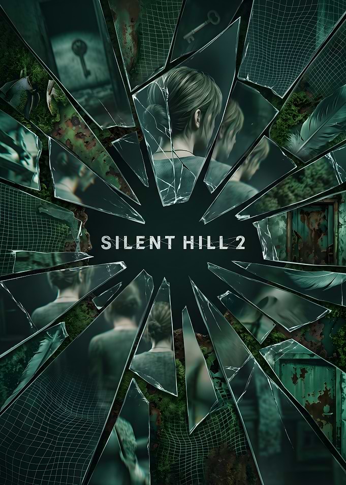Silent Hill 2 Shattered Mirror Poster
