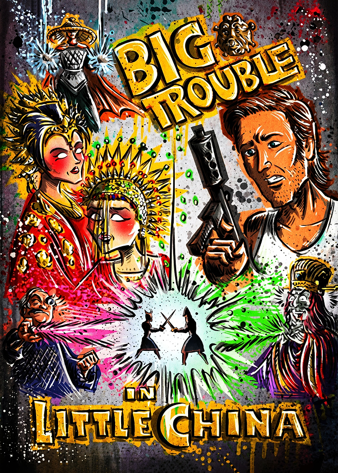 Big Trouble in Little China Poster