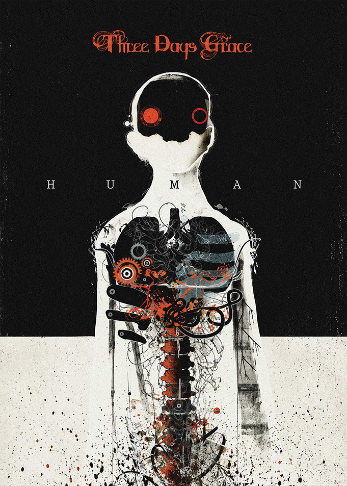 Three Days Grace Human Album Cover