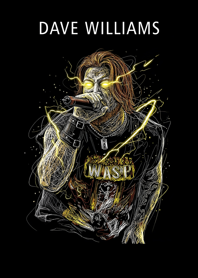 Dave Williams Drowning Pool Tribute Art