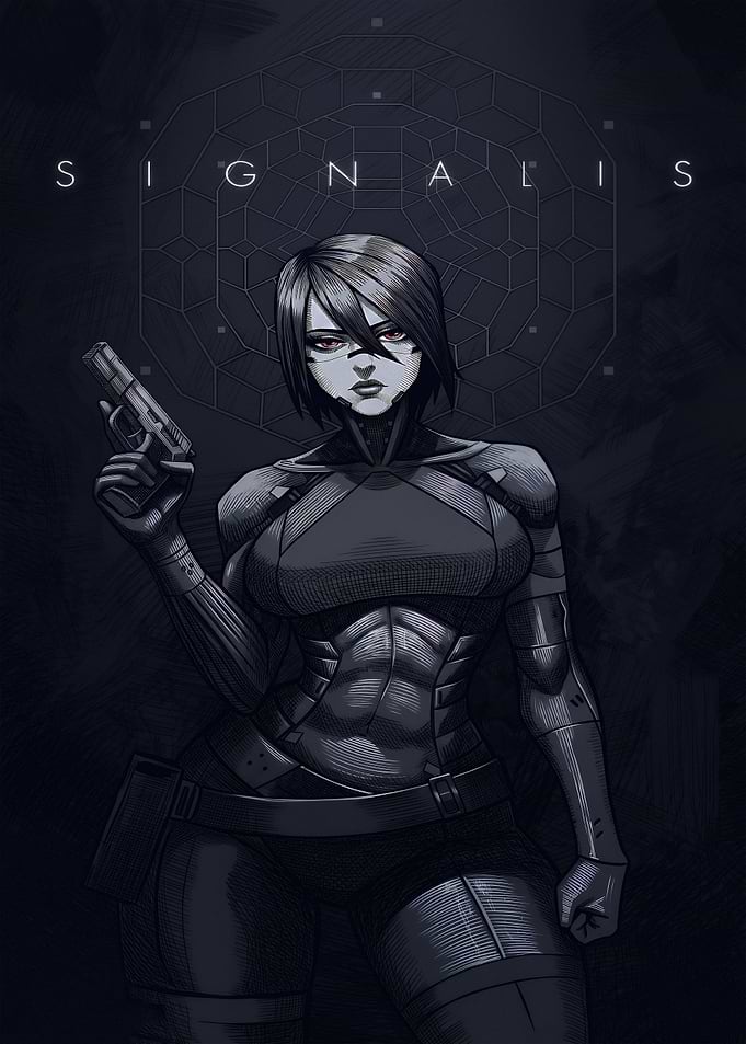 Signalis Elster Character Art