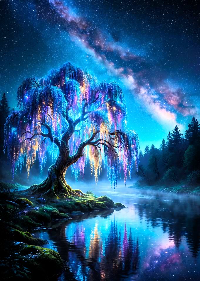 Fantasy Willow Tree Nature