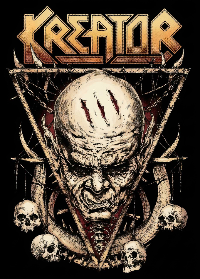 Kreator Thrash Metal Band Logo Art