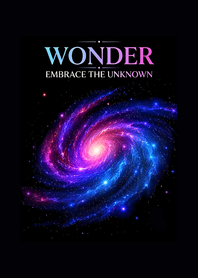 Wonder Embrace the Unknown Galaxy Poster