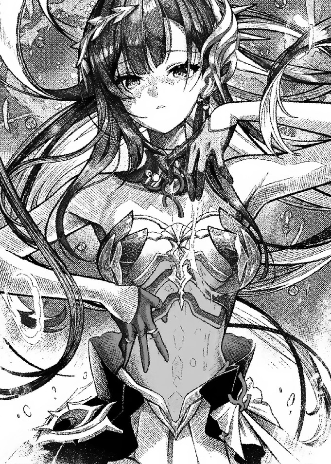 Anime Girl in Ornate Armor