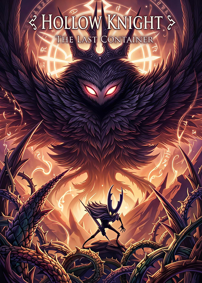 Hollow Knight The Last Container Poster