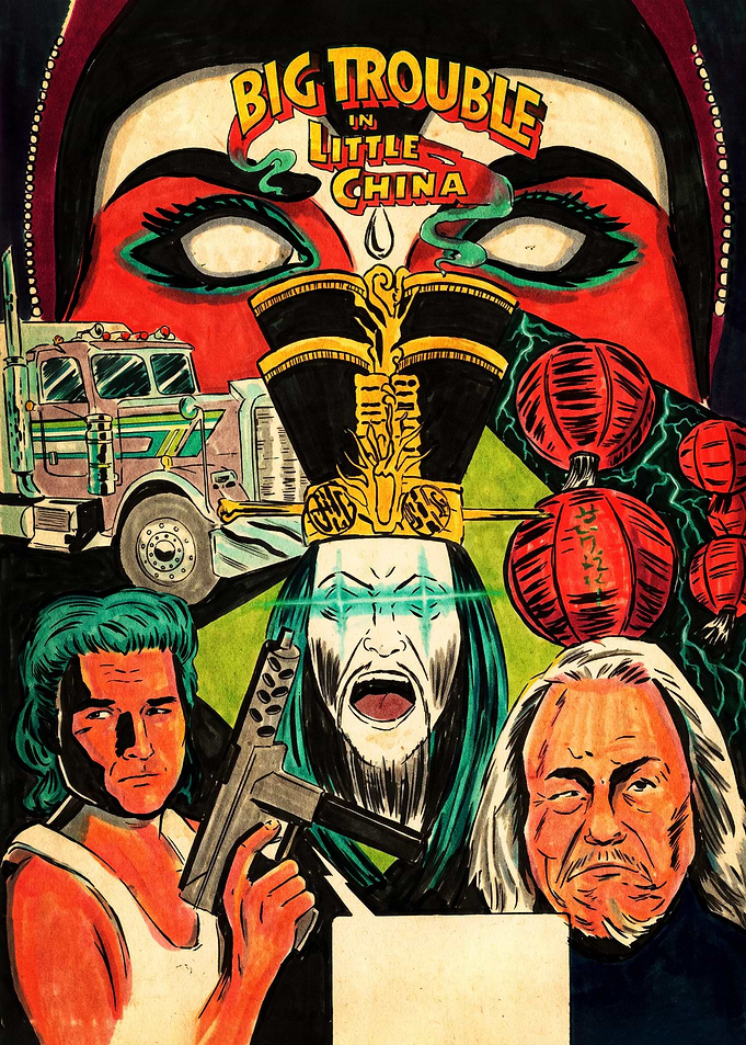 Big Trouble in Little China Poster